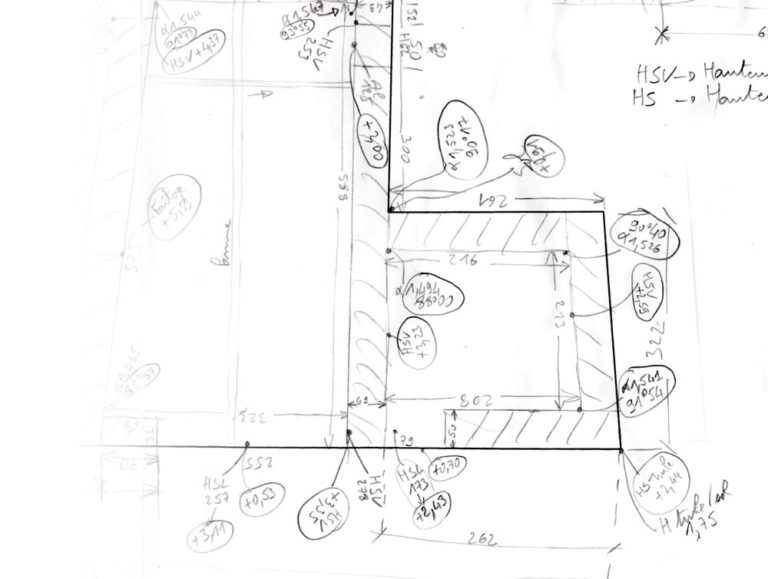Plan de relevé rénovation - LC Maîtrise d'Œuvre