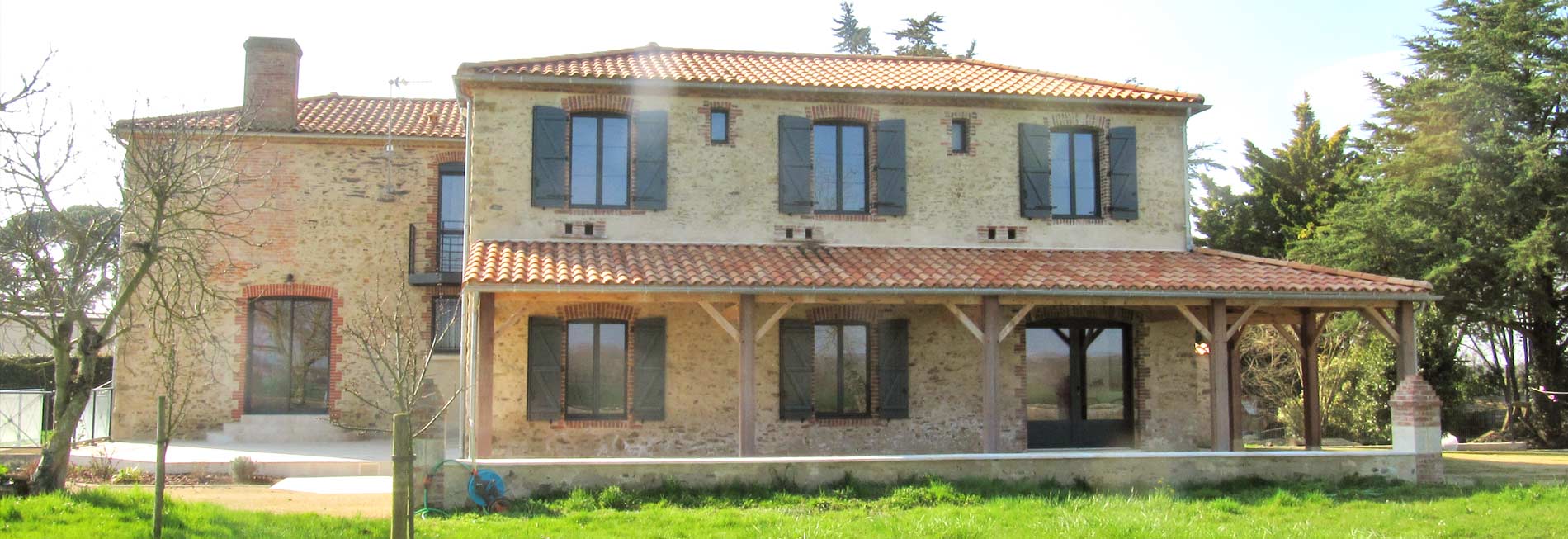 Rénovation écologique d'une maison en pierre